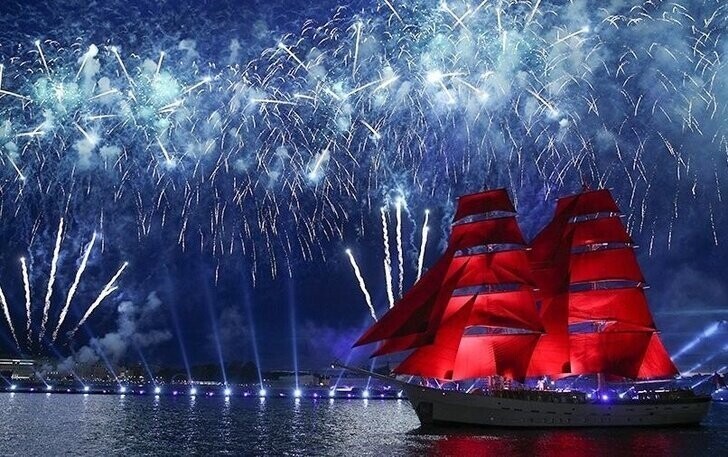 «Алые паруса» признали лучшим праздником в мире