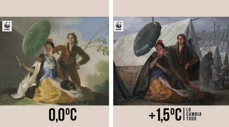 Фонд дикой природы показал на примере классической живописи, к чему ведет глобальное потепление
