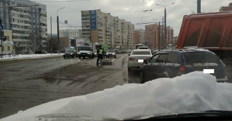 Авария дня. В Пензе грузовик насмерть сбил пенсионерку