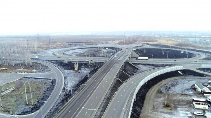 В Пензе ввели в эксплуатацию новую развязку на трассе М-5 «Урал»