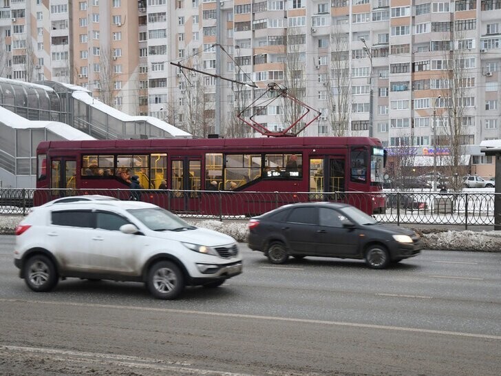В депо Казани поступили 3 новых трамвая