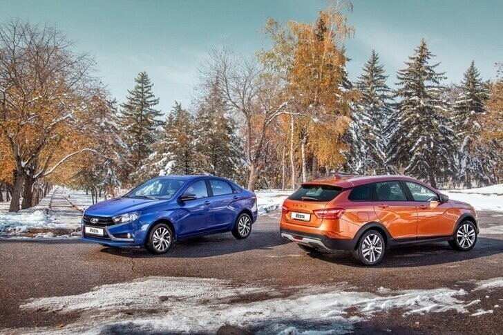 «АвтоВАЗ» запустил продажи обновленного семейства Lada Vesta