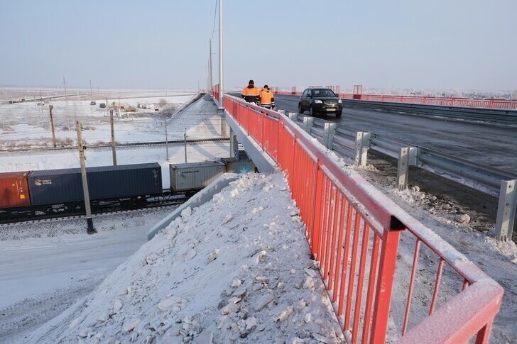 Открыто движение по самому протяженному путепроводу в Новосибирской области