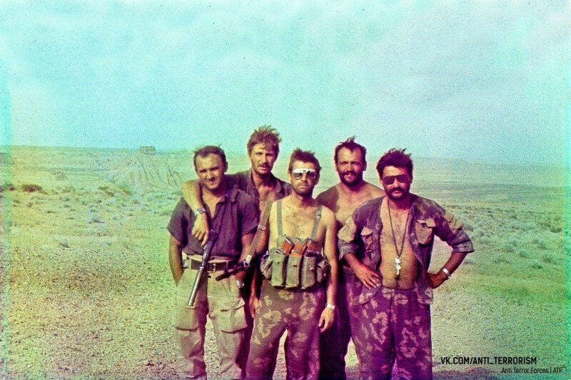 Советские спецназовцы в Афганистане. 80-е