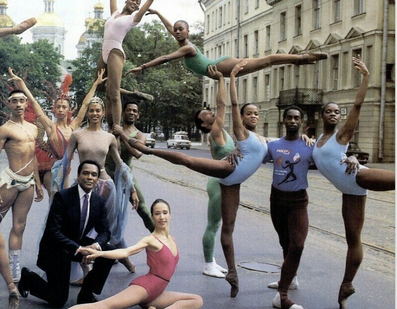 Визит Театра танца Гарлема- Dance Theater of Harlem(DTN). Ленинград, 1988 год.