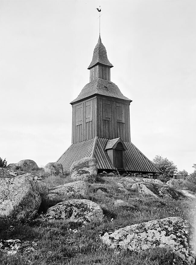 Церковь в шведской провинции Уппланд, построенная в 1752 году. !930 г.