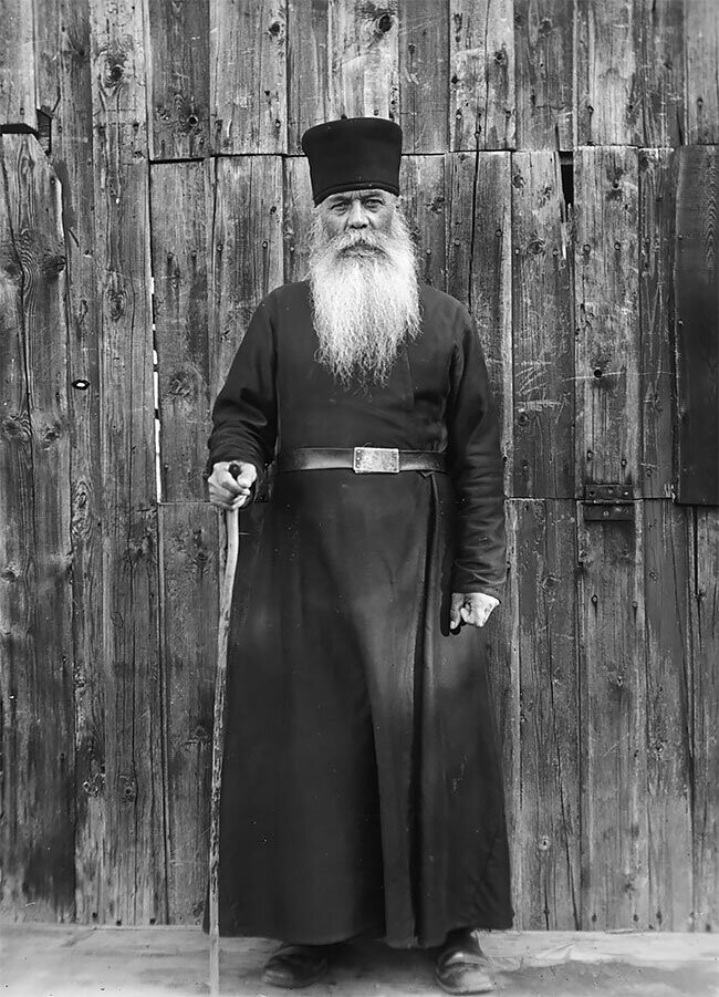 Отец Владимир, священник Валаамского монастыря, 1930-е г.г.