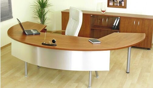 Интересный дизайн офисных столов 