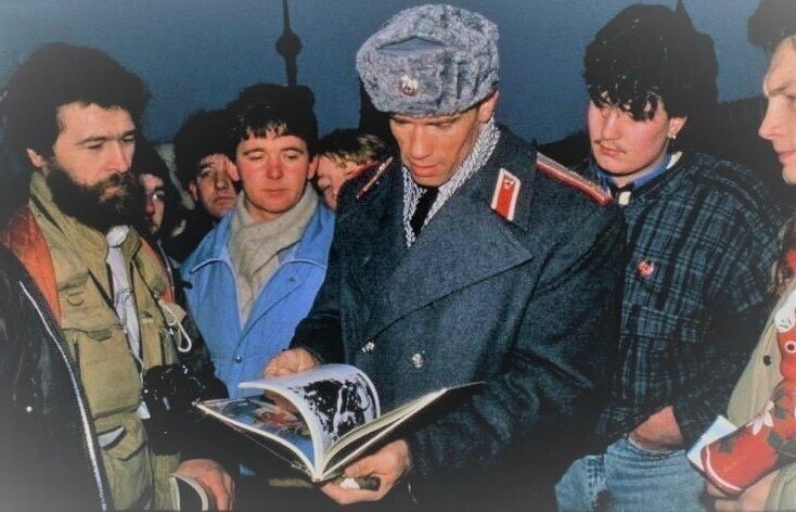 Арнольд Шварценеггер на Красной площади, 1988 г. 