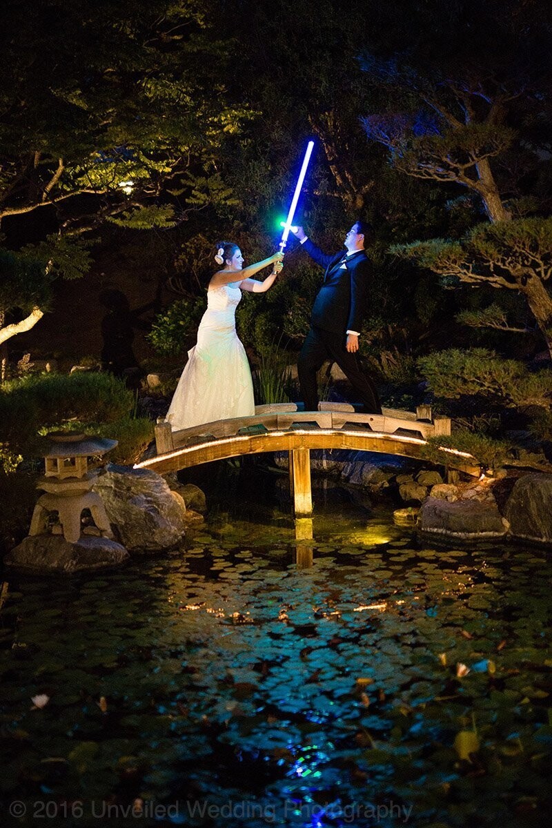 Темная сторона осталась без приглашения: свадьба в стиле "Звездных войн"