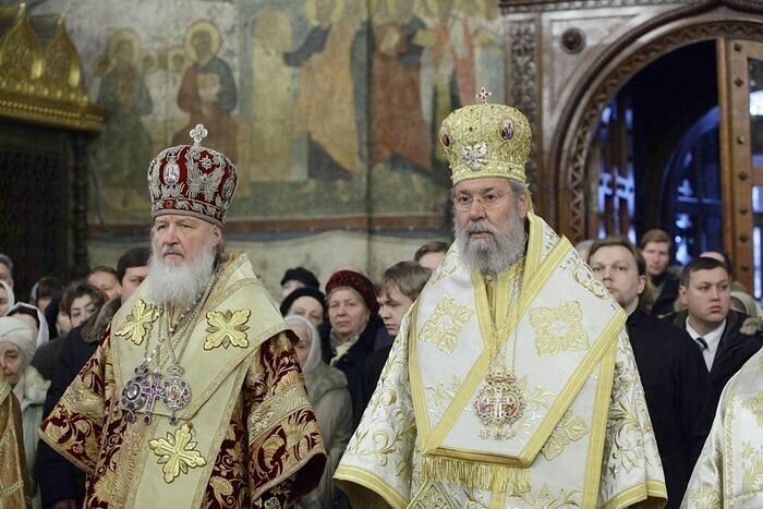 Архиепископ Кипра осуждает реакцию Русской церкви