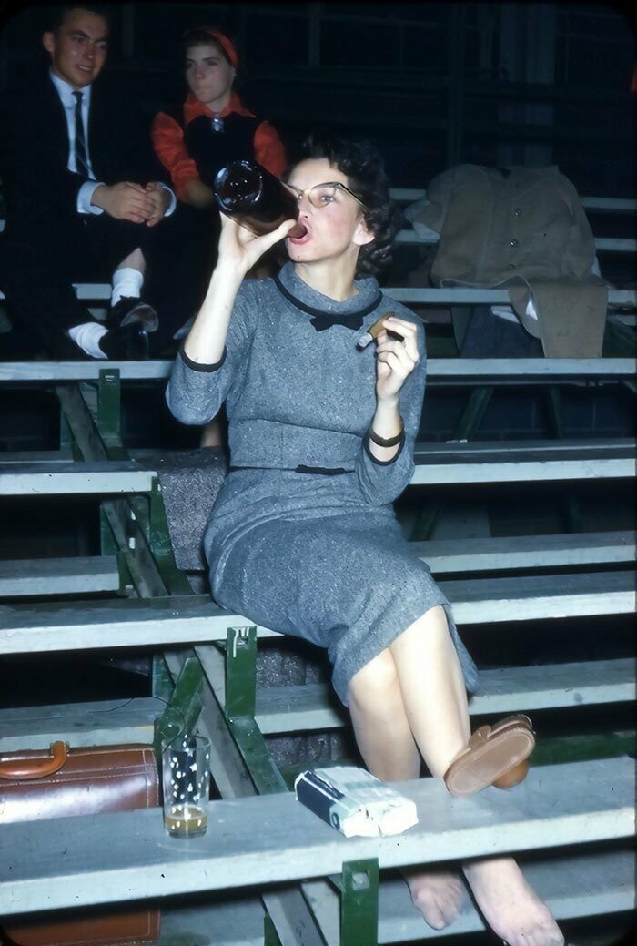 Выпивка, сигара - и плевать на всё, 1950-е гг. 