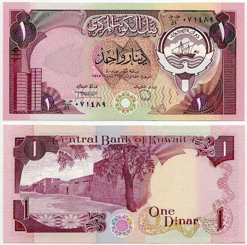 Немного об истории кувейтского динара