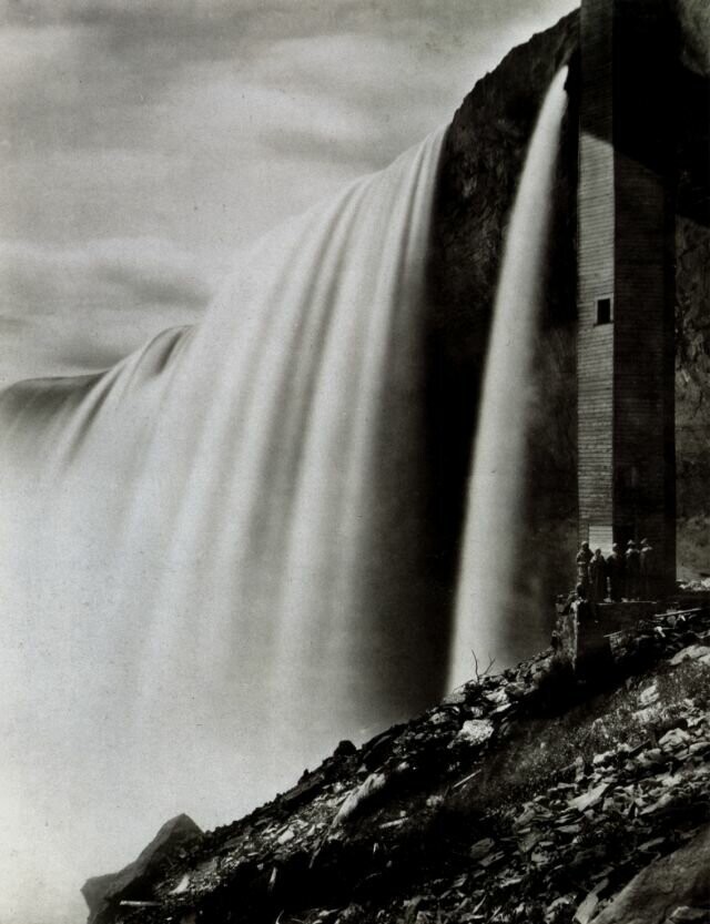 Водопад, 1855