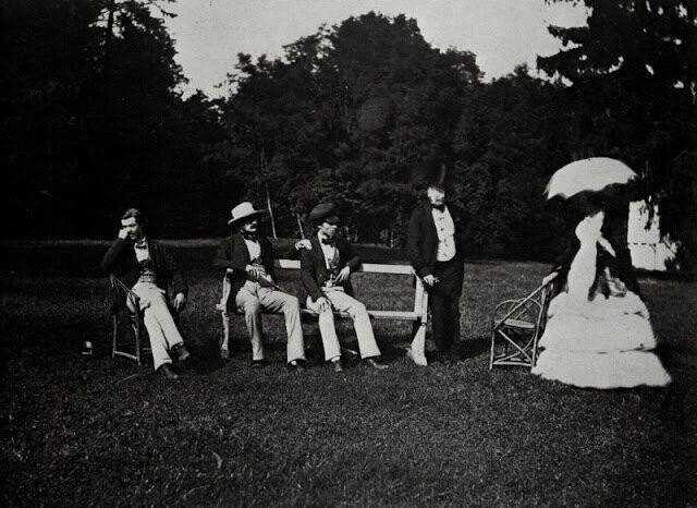 Фотография Эдуарда-Дениса Балдуса, 1857