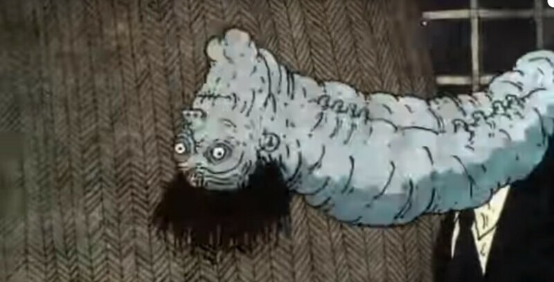  Кадр из мультфильма «Его жена курица»