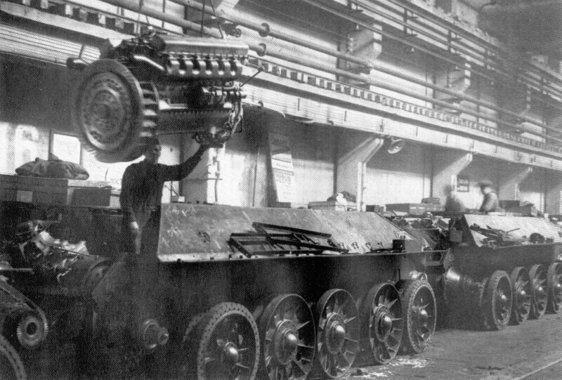 Великая Отечественная: проблемы танковых заводов