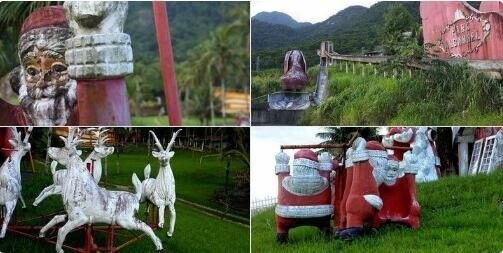 Самый жуткий рождественский парк отдыха находится в Бразилии
