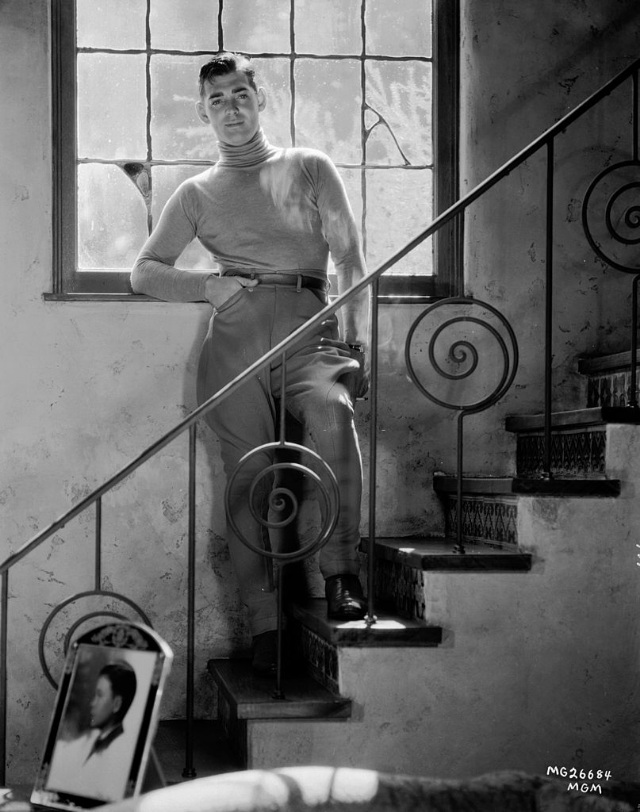 Фотографии Кларка Гейбла на пике карьеры, 30-е годы