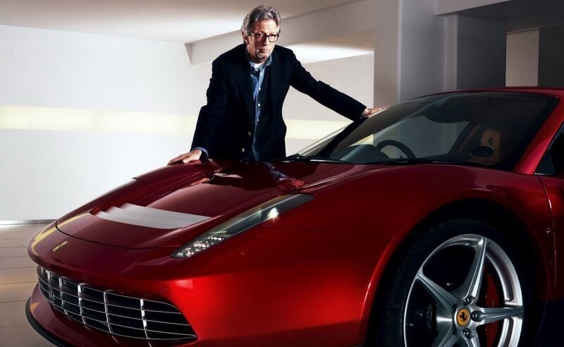 Одна, но пламенная страсть: Эрик Клэптон и его Ferrari