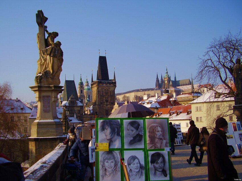 Старая Прага в декабре