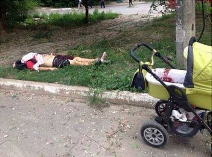 Донбас - ужас войны