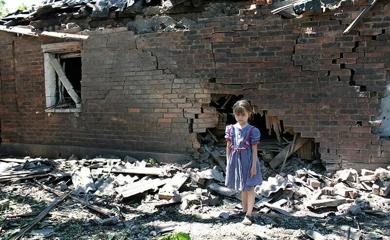 Донбас - ужас войны