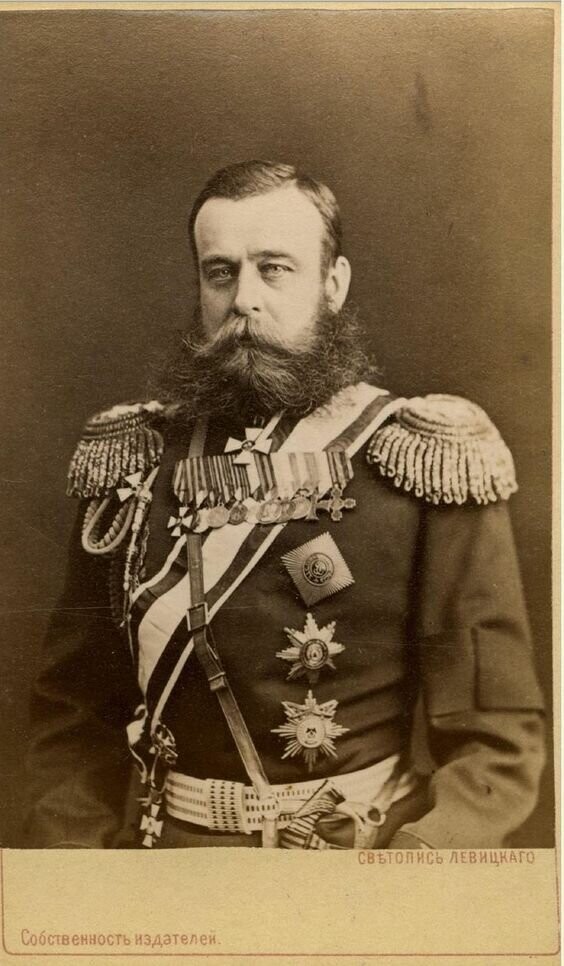 Михаил Дмитриевич Скобелев (1843—1882) — выдающийся русский военачальник и стратег, генерал от инфантерии (1881), генерал-адъютант (1878)