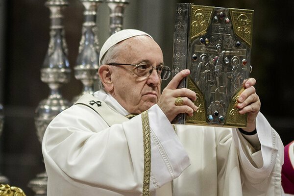 Папа Римский призвал Украинцев вернуться к Свету