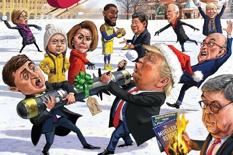 Сани у Путина, шапка у Трампа, а шуба где