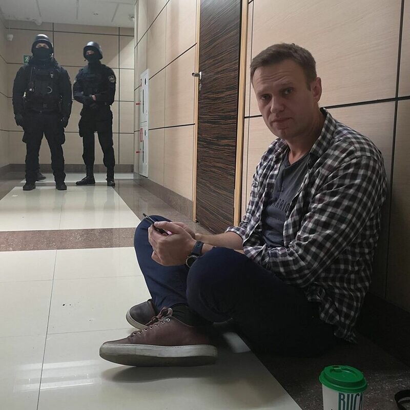 Задержание Алексея Навального опровергнуто