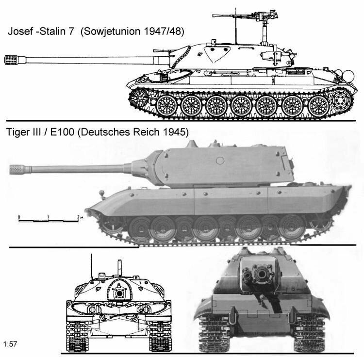 Тяжёлый и грациозный танк ИС-7