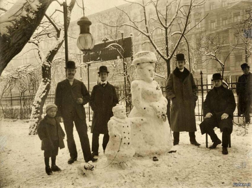 Зима 1900 года