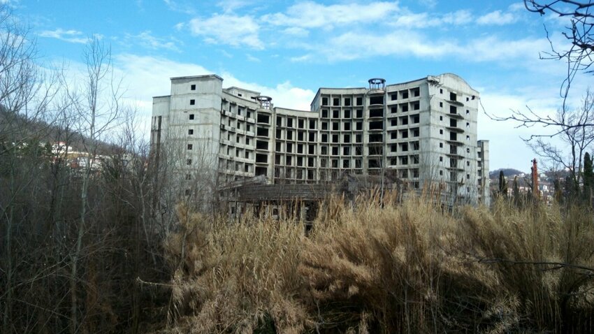 Заброшки сочи карта