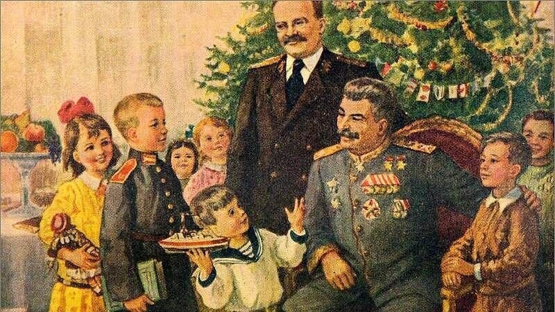 Петр Первый, Сталин и Новогодняя Ёлка