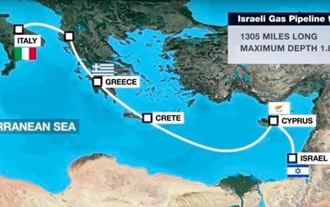 Греция, Кипр и Израиль подпишут соглашение о трубопроводе EastMed