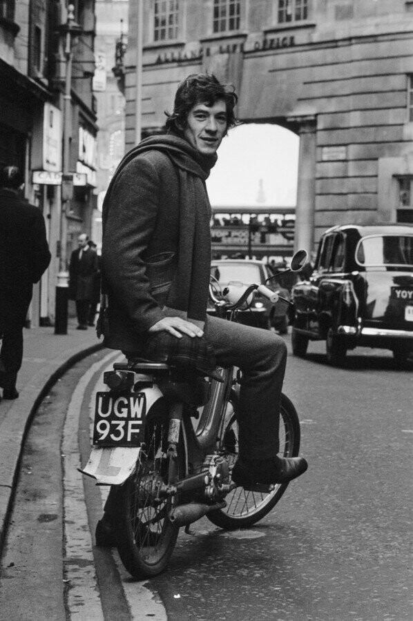 25 января 1970 года. Английский актер Ян МакКеллен. Фото McCarthy.