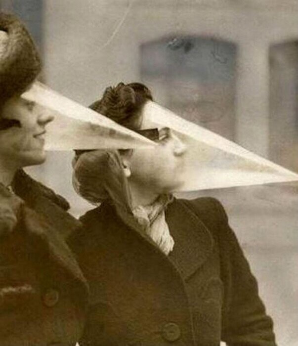 Защитная маска на случай метели, (Канада, 1939 год).