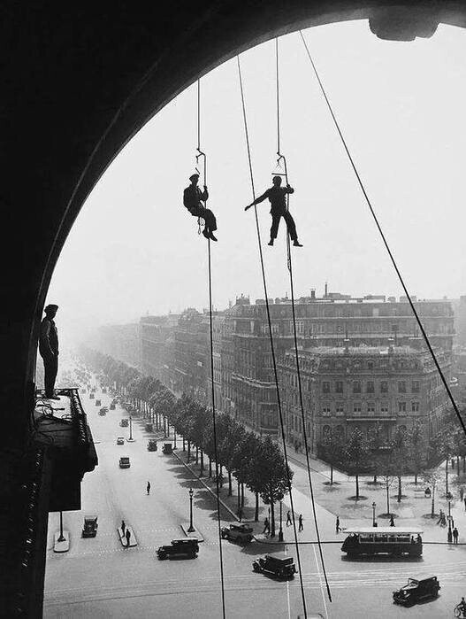 Париж. Триумфальная арка 1935. 