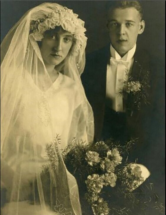 Свадебное фото 20- х годов 