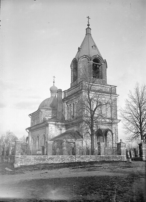 1934 год, храм до разрушения.
