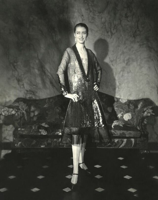 Платье от Cheruit, фото Эдвард Штайхен, 1927 г.