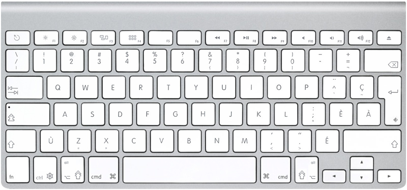 Канадско-Французская клавиатура (MC184C/B)