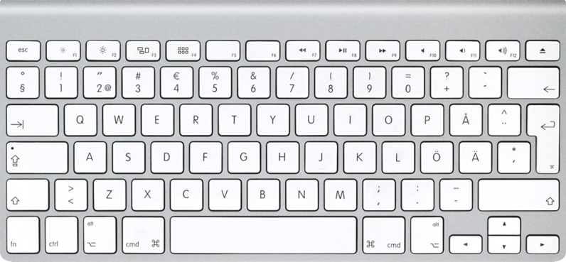 Шведская клавиатура (MC184S/B)