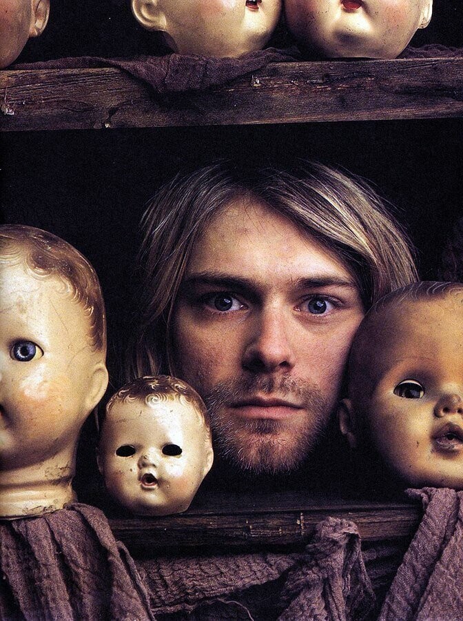 Курт Кобейн (Kurt Cobain), фотограф Марк Селигер (Mark Seliger).