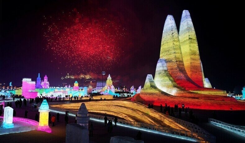 Харбинский фестиваль снега и льда 2020