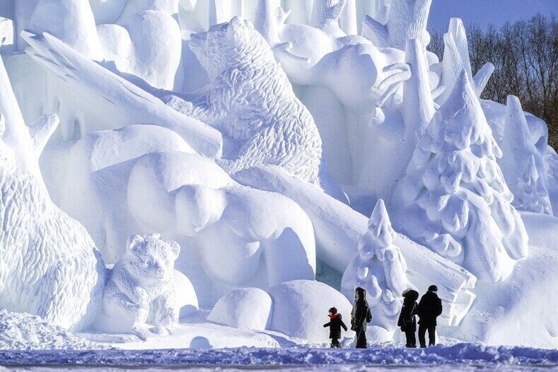 Харбинский фестиваль снега и льда 2020