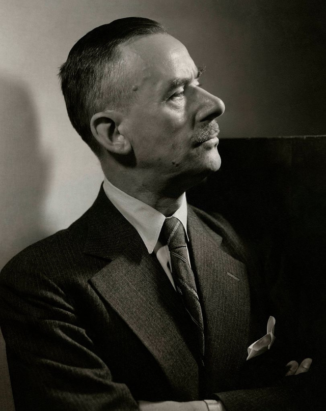 Томас Манн, 1934 год. Фото Эдварда Штайхена