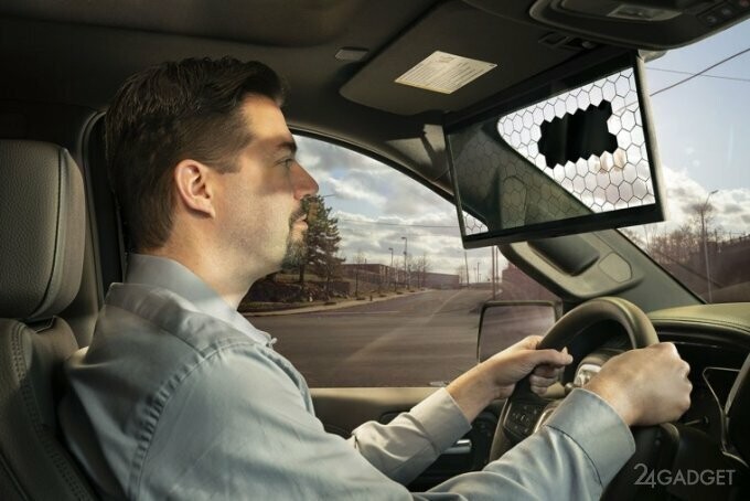 Смарт козырек Bosch защитит водителей от солнца