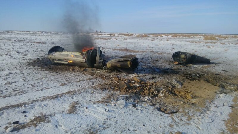 Баллистическая ракета комплекса "Искандер-М" упала в Казахстане, пролетев более 600 километров